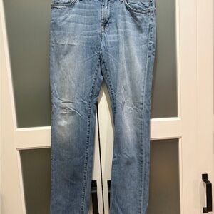 7 For All Mankind Light Blue Women's Boot Cut Jeans